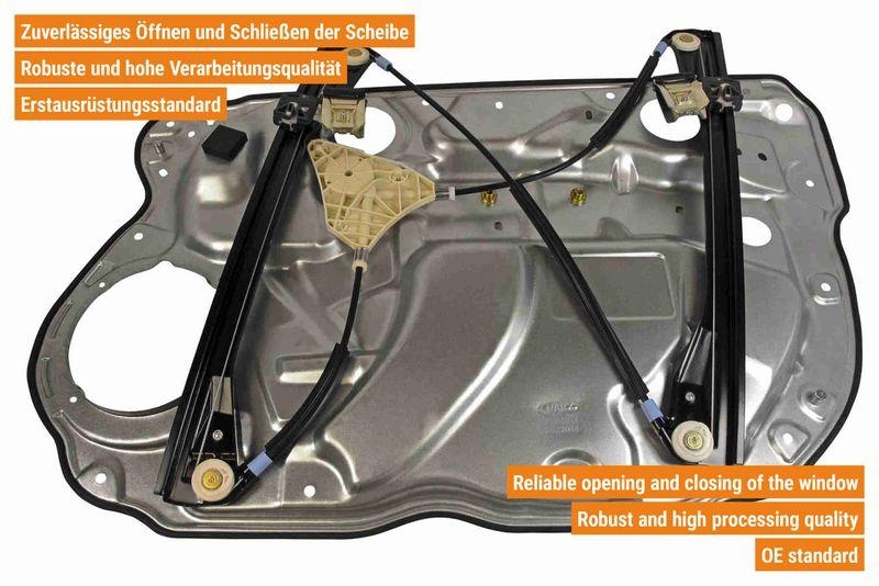 VAICO V10-1854 Fensterheber elektrisch vorne links, 4 -T&uuml;rer f&uuml;r VW