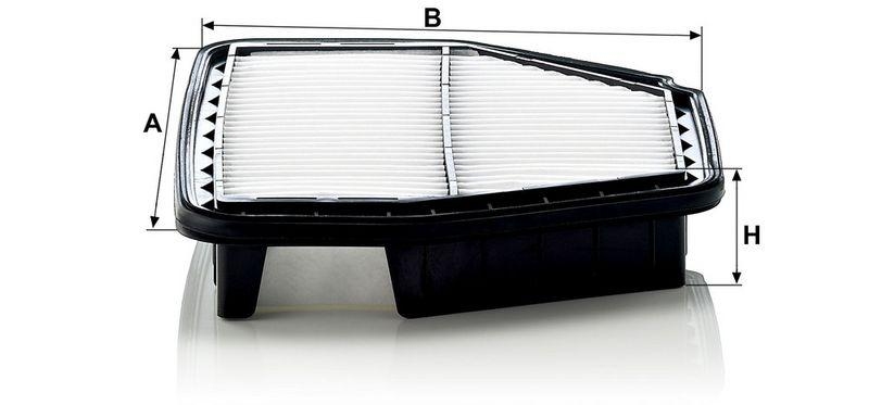 MANN-FILTER C 29 008 Luftfilter f&uuml;r Opel