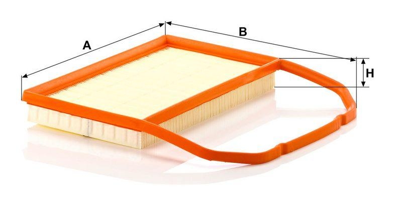 MANN-FILTER C 29 015 Luftfilter f&uuml;r VW