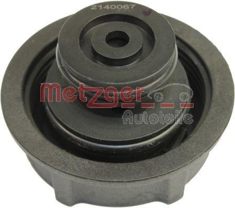 METZGER 2140067 Verschlussdeckel, K&uuml;hlmittelbeh&auml;lter f&uuml;r FORD/MAZDA/VOLVO KUNSTSTOFF