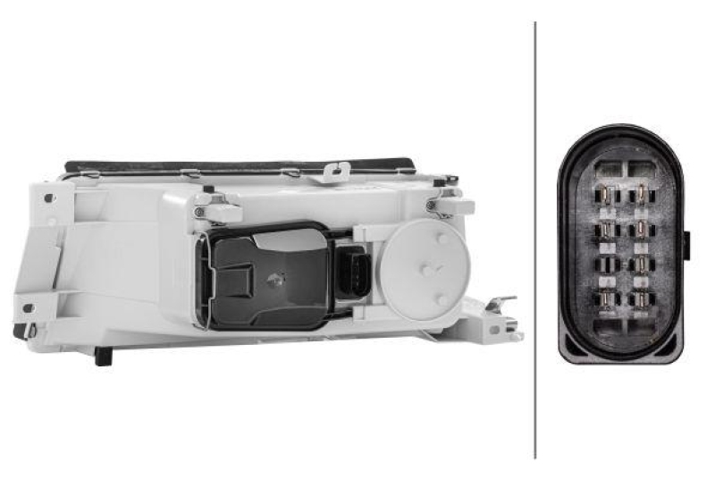 HELLA 1AJ 010 202-041 Heckscheinwerfer rechts Halogen SKODA