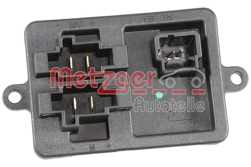 METZGER 0917698 Widerstand, Innenraumgebl&auml;se f&uuml;r CITROEN/PEUGEOT/RENAULT