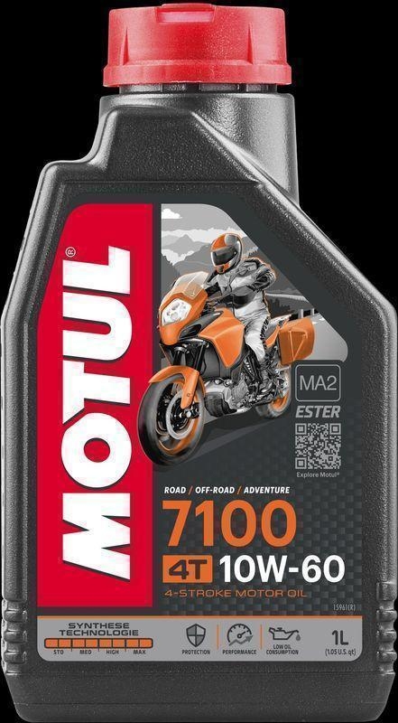 MOTUL 109384 Motoröl 7100 4T 10W-60 Kanister 1L