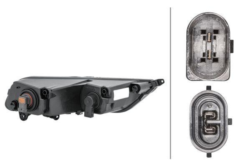 HELLA 1ND 010 545-111 Nebelscheinwerfer links Halogen VW