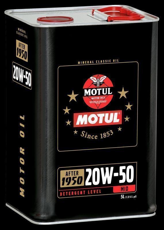 MOTUL 109560 Motoröl Classic Oil 20W-50 Kanister 5L