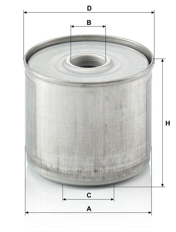 MANN-FILTER P 917/1 x Kraftstoffilter