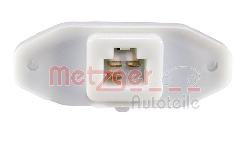 METZGER 0917701 Widerstand, Innenraumgebl&auml;se f&uuml;r NISSAN
