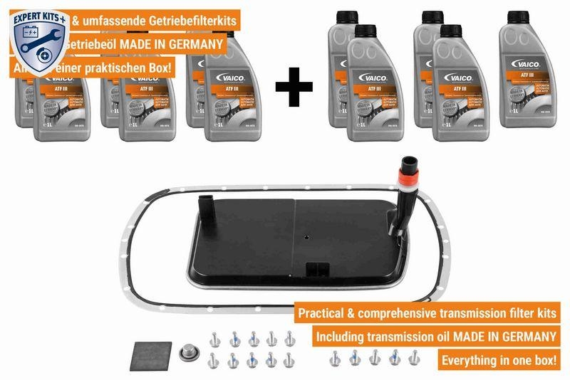 VAICO V20-2087-xxL Teilesatz, Automatikgetriebe-&Ouml;lwechsel 5-Gang (Gm5L40E - A5S360R/390R) f&uuml;r BMW