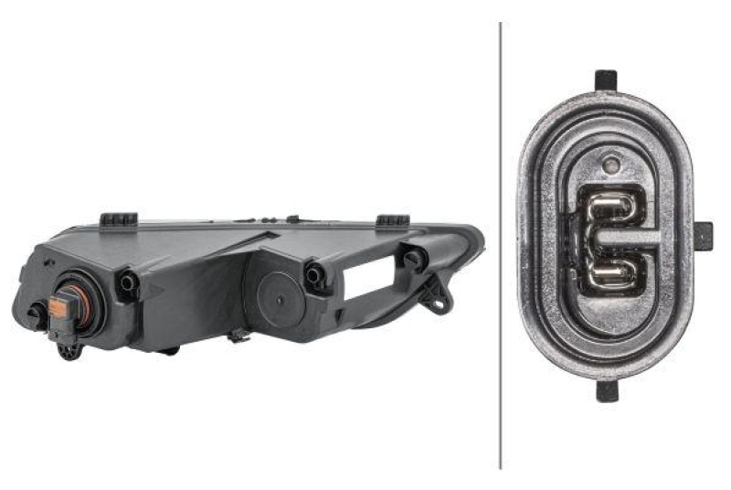 HELLA 1ND 010 545-311 Nebelscheinwerfer links Halogen VW