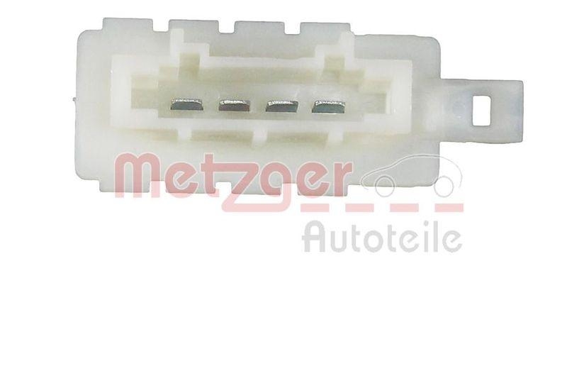 METZGER 0917704 Widerstand, Innenraumgebl&auml;se f&uuml;r SEAT/VW