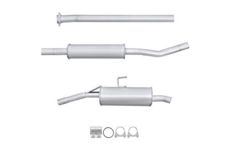 HELLA 8LD 366 035-691 Endschalldämpfer TOYOTA