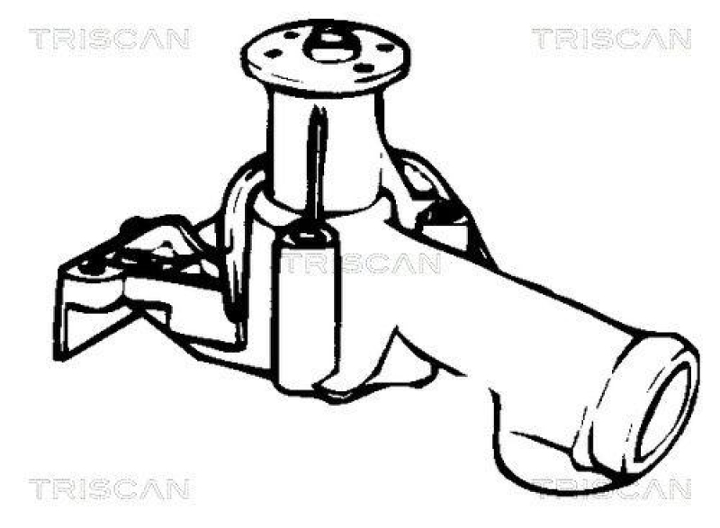 TRISCAN 8600 42882 Wasserpumpe f&uuml;r Mitsubishi: Galant 1.6-1.8
