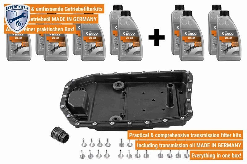 VAICO V20-2089-xxL Teilesatz, Automatikgetriebe-Ölwechsel 6-Gang (6Hp19Z) für BMW