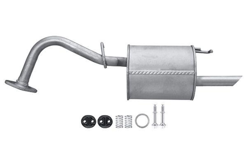 HELLA 8LD 366 035-721 Endschalldämpfer TOYOTA