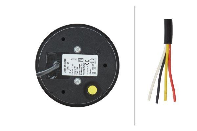 HELLA 2SD 344 200-211 Heckleuchte LED