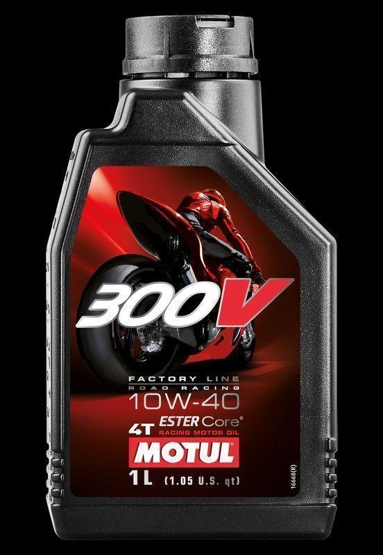 MOTUL 110092 Motoröl 300V 4T Fl Road Racing 10W-40 Kanister 1L