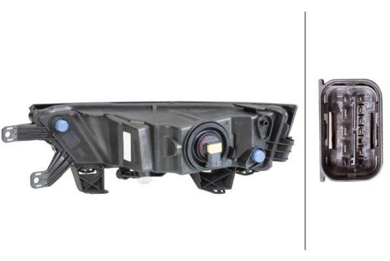 HELLA 1ND 012 998-011 Nebelscheinwerfer links Halogen SKODA