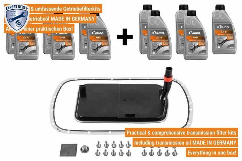 VAICO V20-2093-xxL Teilesatz, Automatikgetriebe-&Ouml;lwechsel 5-Gang (Gm5L40E - A5S360R/390R) f&uuml;r BMW