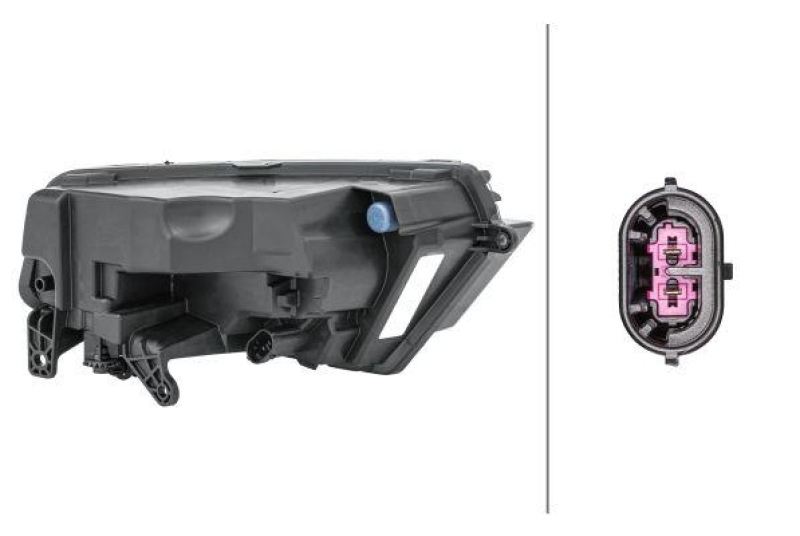 HELLA 1ND 012 999-031 Nebelscheinwerfer links LED SEAT