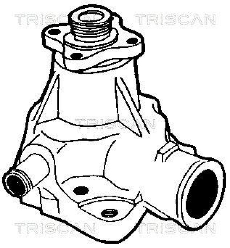 TRISCAN 8600 16875 Wasserpumpe f&uuml;r Ford Sierra/Scorpio (Ohc)