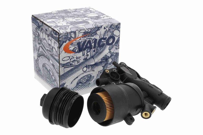 VAICO V45-0247 Gehäuse, Ölfilter mit Thermostat für PORSCHE