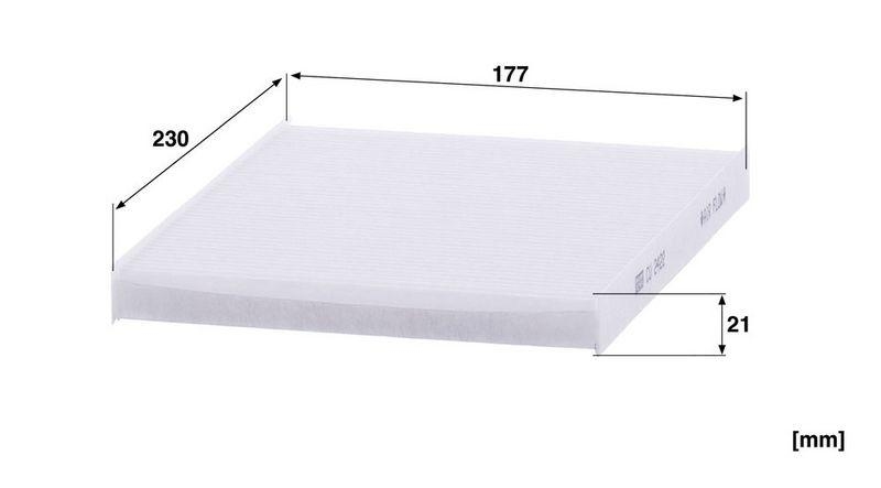 MANN-FILTER CU 2422 Innenraumluftfilter f&uuml;r Fiat Gruppe