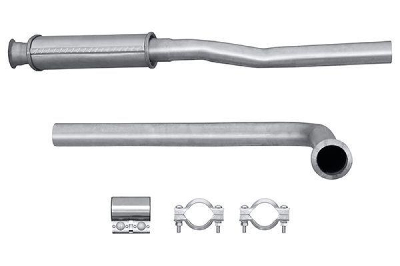 HELLA 8LC 366 025-561 Mittelschalld&auml;mpfer RENAULT