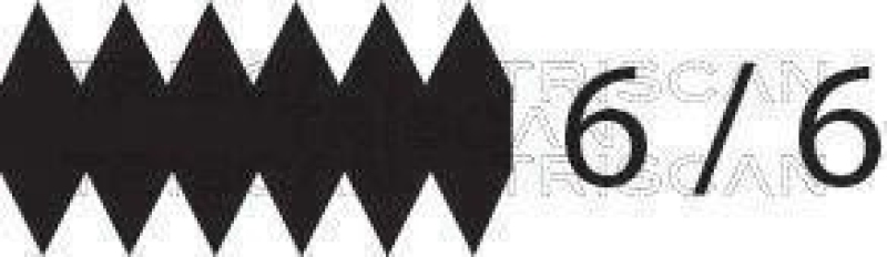 TRISCAN 8640 661225 Micro-V Keilripriemen f&uuml;r Ref. 6Dpk1225