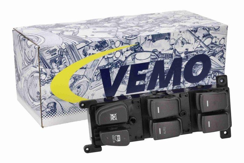 VEMO V52-73-0042 Schalter, Fensterheber schwarz, Fahrerseite f&uuml;r HYUNDAI
