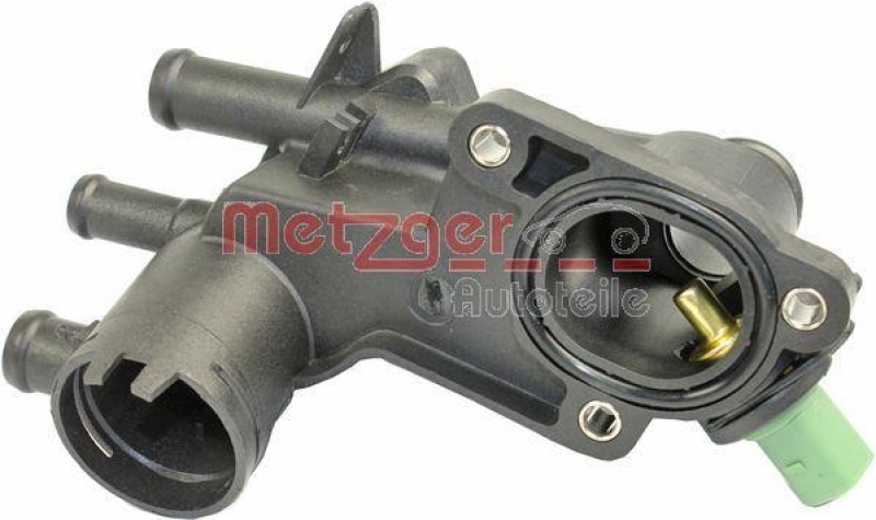 METZGER 4006131 Thermostat K&uuml;hlmittel, Mit Geh&auml;use f&uuml;r SEAT/SKODA/VW/&Ouml;FFNUNGSTEMP. [&deg;C]87