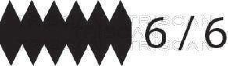 TRISCAN 8640 661838 Micro-V Keilripriemen f&uuml;r Ref. 6Dpk1838