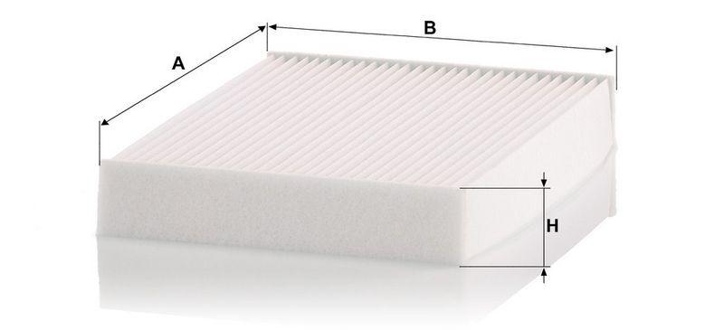 MANN-FILTER CU 25 012 Innenraumluftfilter f&uuml;r Renault