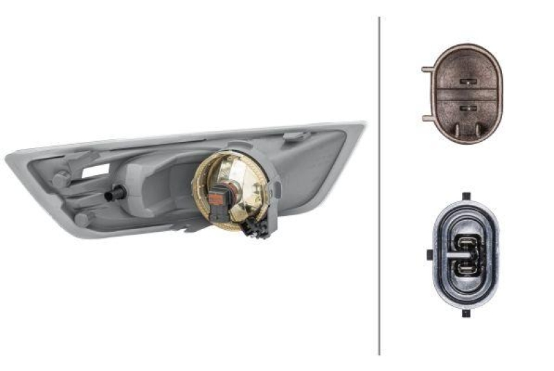 HELLA 1NE 010 305-011 Nebelscheinwerfer links Halogen FORD