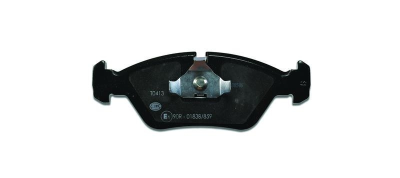 HELLA 8DB 355 006-511 Bremsbelagsatz, Scheibenbremsbelag f&uuml;r BMW/PORSCHE