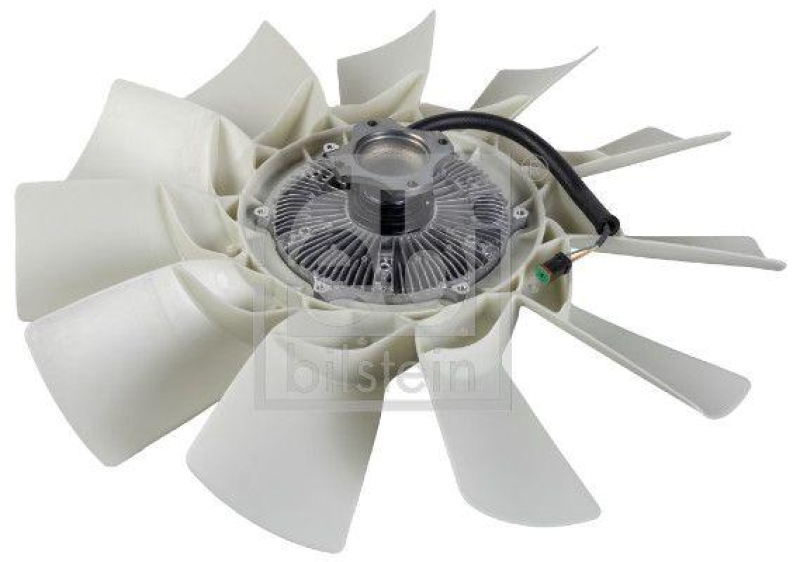 FEBI BILSTEIN 177208 Lüfterkupplung mit Lüfterflügel für Scania