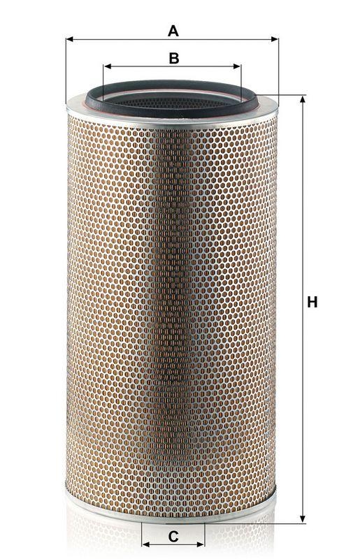 MANN-FILTER C 33 920/3 Luftfilter f&uuml;r Deutz/Fahr/KHD