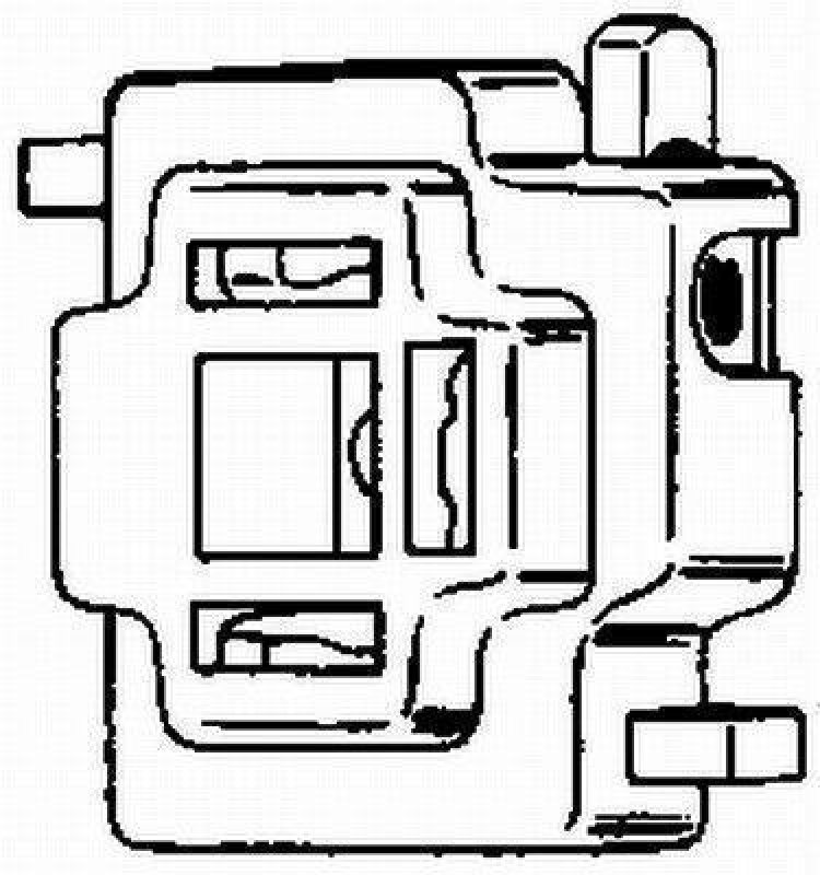 HELLA 8JA 001 909-001 Stecker 3pol