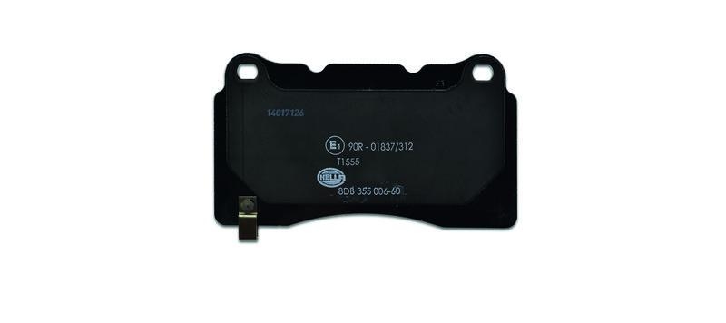 HELLA 8DB 355 006-601 Bremsbelagsatz, Scheibenbremsbelag für SUBARU/MITSU.