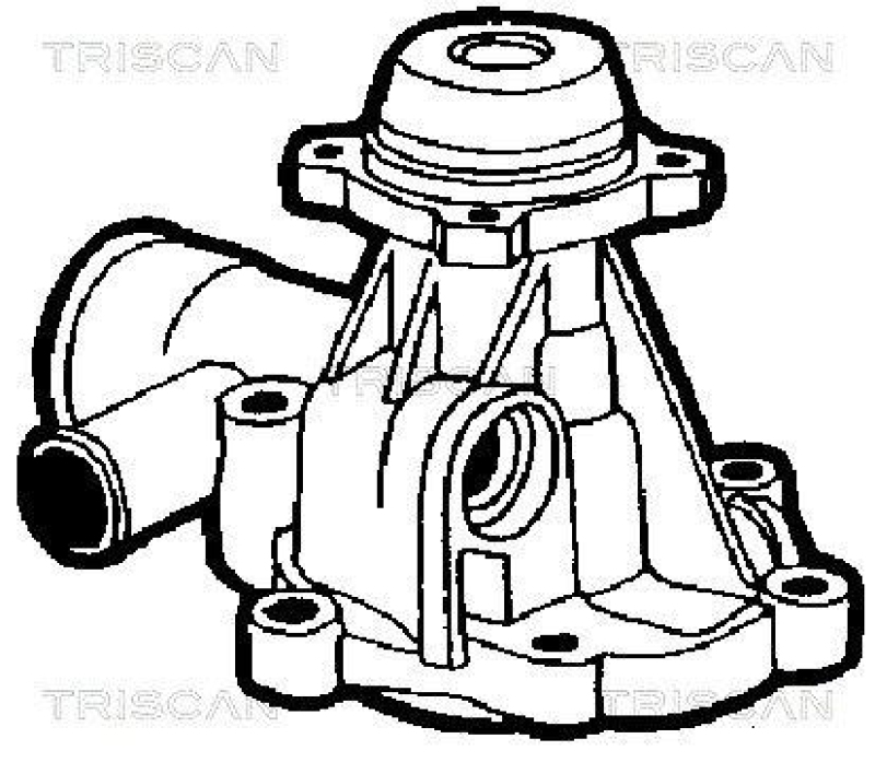 TRISCAN 8600 65887 Wasserpumpe f&uuml;r Saab 9000, I, Turbo, Turbo