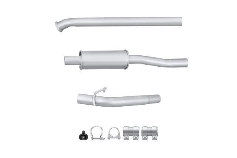 HELLA 8LC 366 025-731 Mittelschalldämpfer RENAULT