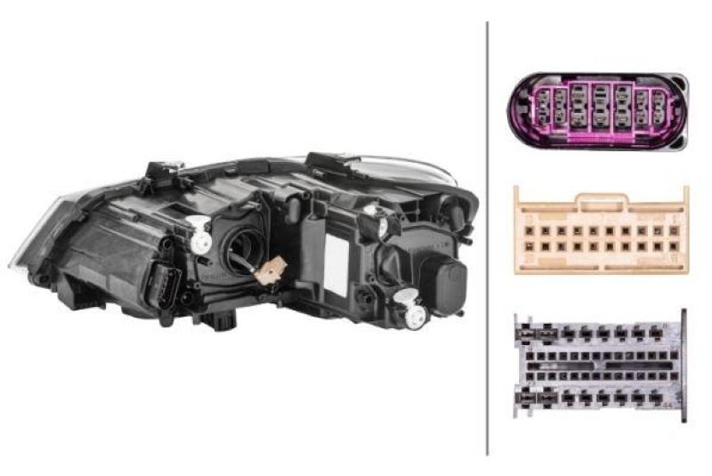 HELLA 1EA 012 034-421 Heckscheinwerfer rechts LED VW