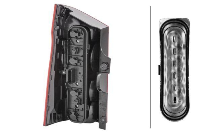 HELLA 2SK 011 581-231 Heckleuchte links Halogen MB