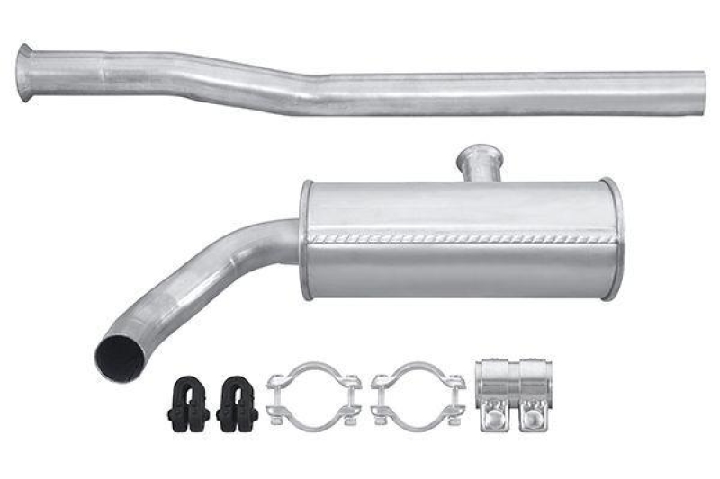 HELLA 8LC 366 025-761 Mittelschalldämpfer RENAULT