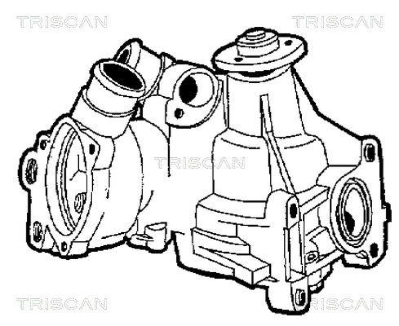 TRISCAN 8600 23002 Wasserpumpe f&uuml;r Mercedes 280E, 320E
