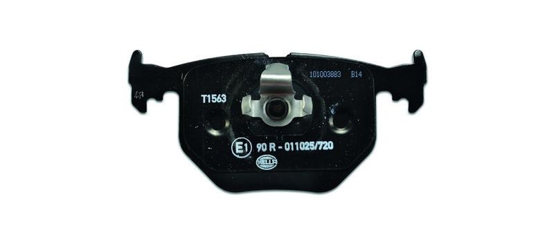 HELLA 8DB 355 006-691 Bremsbelagsatz, Scheibenbremsbelag f&uuml;r BMW/LANDROVER