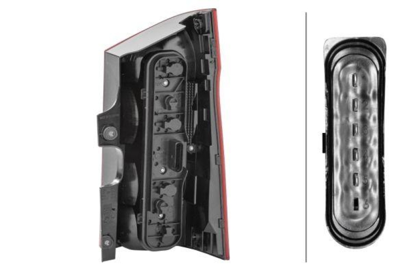 HELLA 2SK 011 581-331 Heckleuchte links Halogen MB