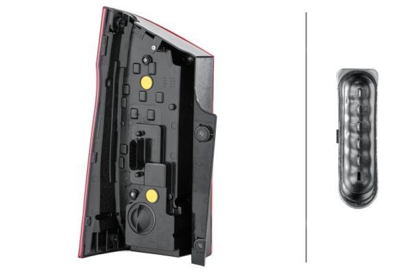 HELLA 2SK 011 813-221 Heckleuchte rechts Hybrid MB