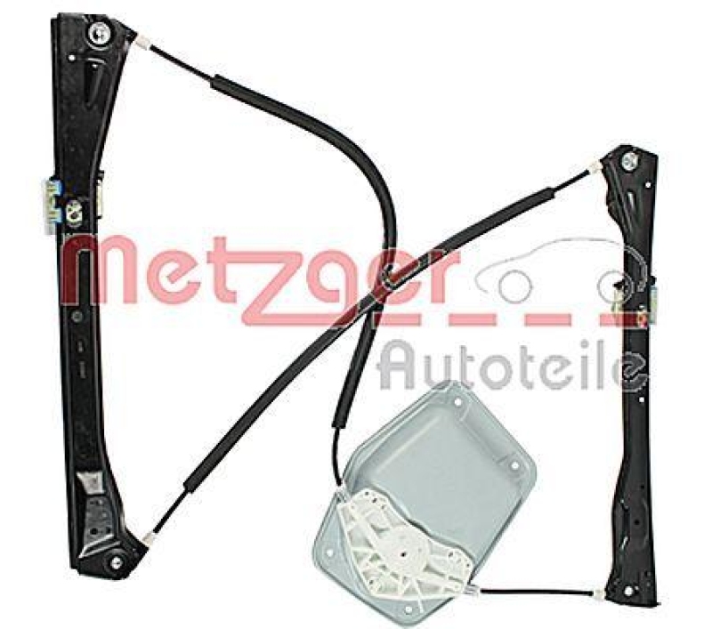 METZGER 2160323 Fensterheber Ohne Motor f&uuml;r VW vorne links