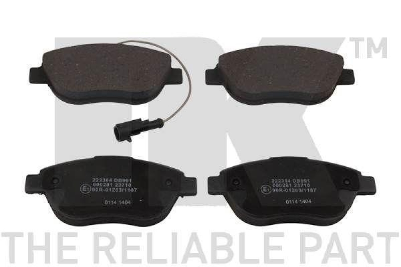 NK 8993001 F&uuml;hrungsh&uuml;lse, Bremssattel f&uuml;r CHRYSLER, KIA, MERCEDES-BENZ