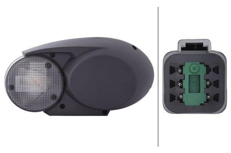 HELLA 1EB 996 167-031 Heckscheinwerfer Combi 120 Halogen